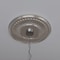 Ekena Millwork Berkshire PVC Ceiling Medallion (Canopies up to 8 3/8"), 19"OD x 3 1/2"ID x 1"P, Bright Coat Chrome CMP19BEBCR - alternate 10